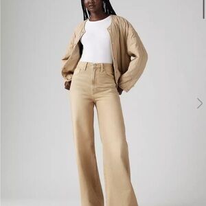 LEVI’S PREMIUM RIBCAGE WIDE LEG WOMEN'S JEANS